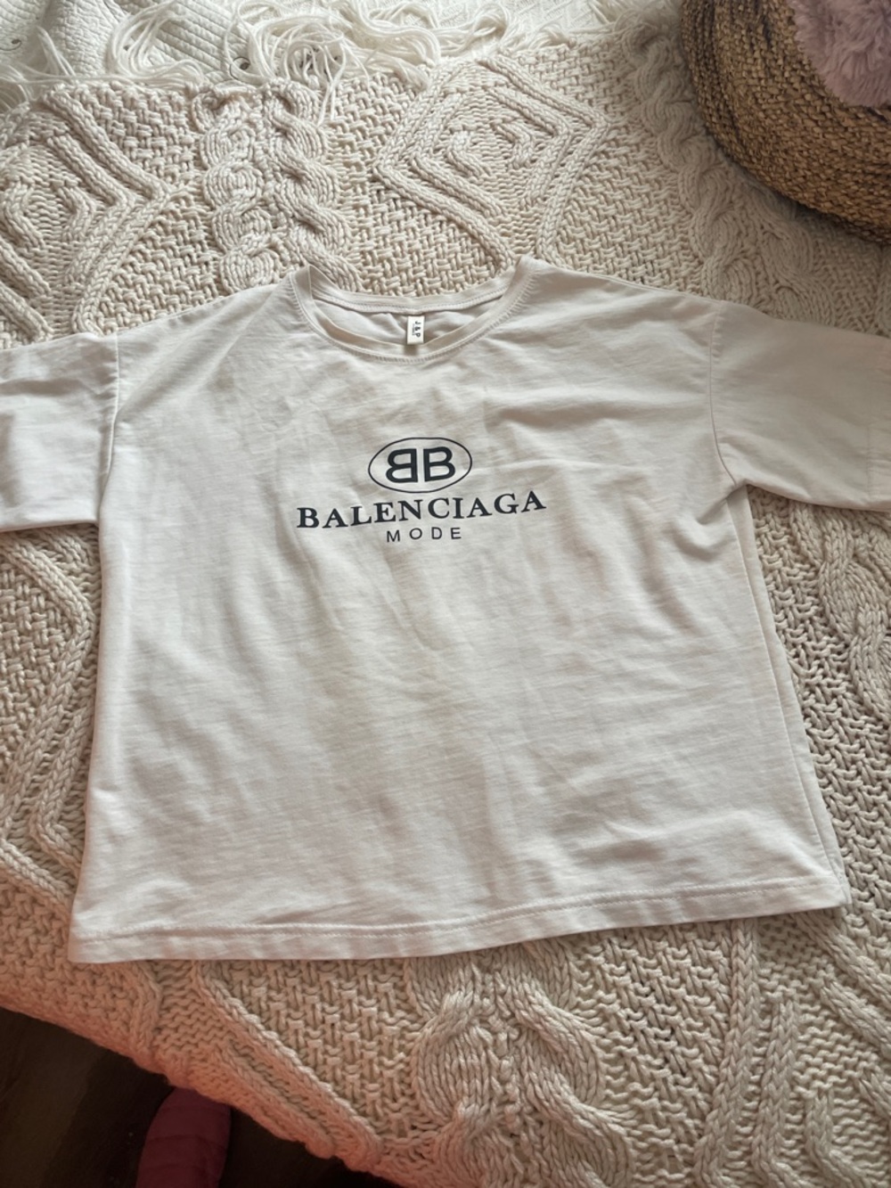 Balenciaga logo t shirt